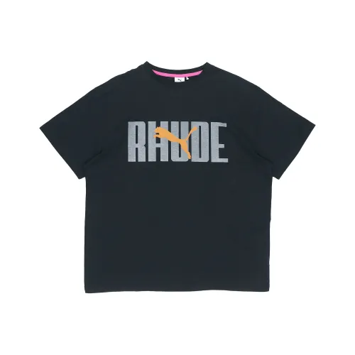 PUMA x RHUDE T-Shirt Мужской Черный