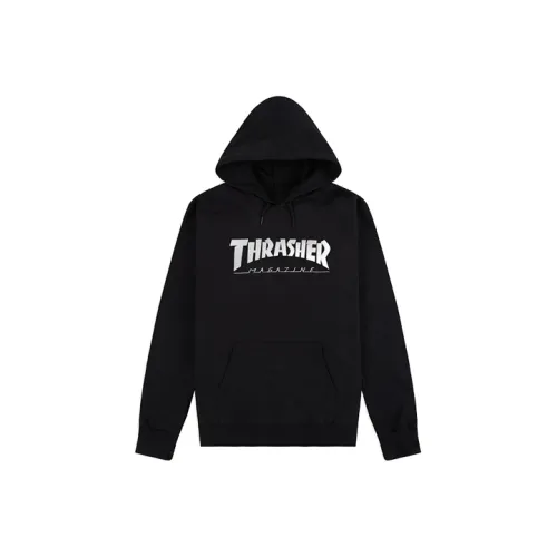 Толстовка Thrasher Japan Version Унисекс Черная