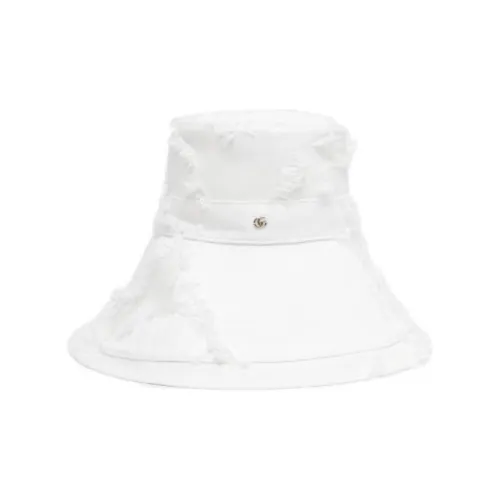 GUCCI Вискоза Шляпы ведра Женские Белые