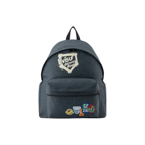 EVISU SS25 Рюкзаки Угольно-серый Унисекс