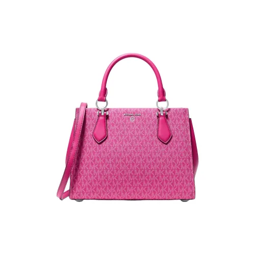 MICHAEL KORS Marilyn Покрытый холст Сумка через плечо Сумка среднего размера Женская Ягода