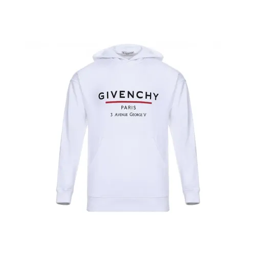 GIVENCHY Белый Мужской Свитшот