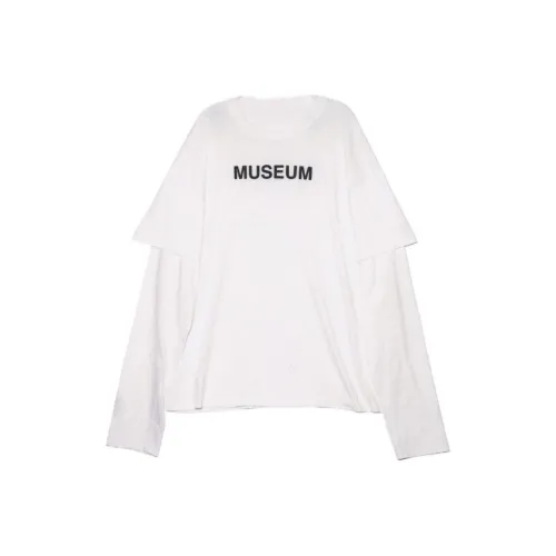 Hood By Air Белый Мужской T-Рубашки
