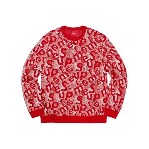 Supreme FW19 Свитшот Унисекс Красный