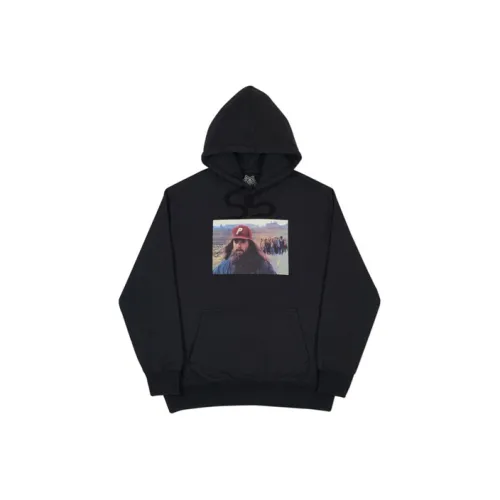 PALACE Черные мужские свитшоты