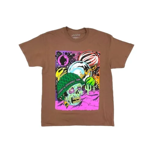 TRAVIS SCOTT Коричневая унисекс футболка