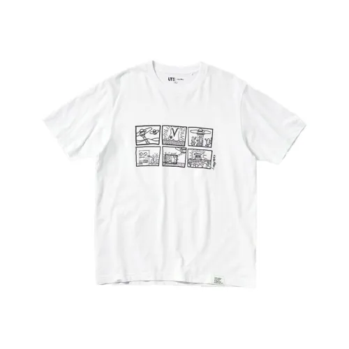 UNIQLO x Keith Haring T-Shirt Унисекс Белый