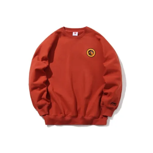 LiNing Красный Мужской Свитшот