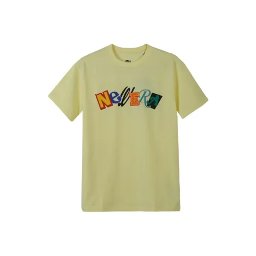 New Era T-Shirt Унисекс Желтый Зеленый