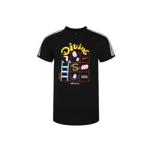 ADIDAS NEO Мужские Черные T-рубашки