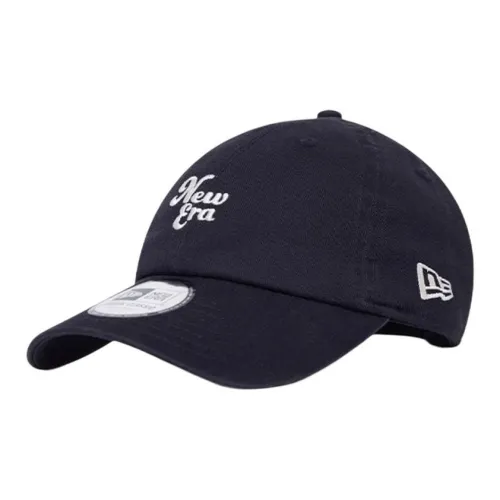 New Era Хлопковые кепки унисекс черные