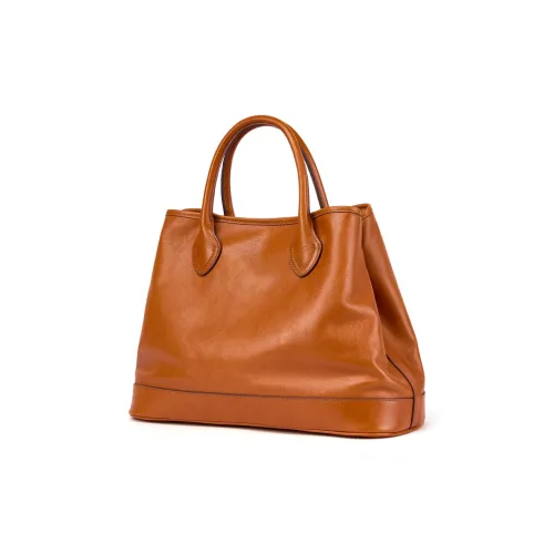 KAISER Коровья кожа Сумка Женская Закат Желтый