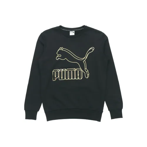 PUMA CLASSICS Мужские Черные Свитшоты