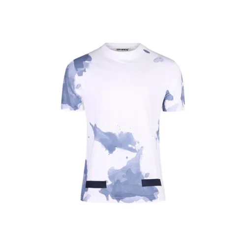 Off Белый Мужской T-Рубашки