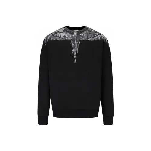 MARCELO BURLON Черные Мужские Свитшоты