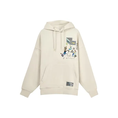 LINING Толстовка Мужская Желто-Серая