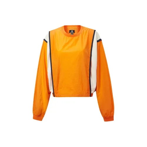 Конверс Capsule Свитшот Унисекс Оранжевый