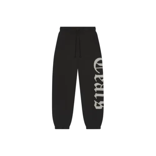 Denim Tears SS25 Угольно-серый Унисекс Вязаные Тренировочные брюки