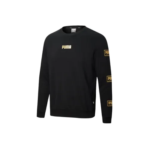 PUMA Мужские черные свитшоты