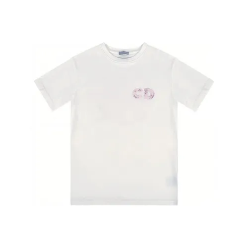 DIOR Белая Мужская T-Рубашка