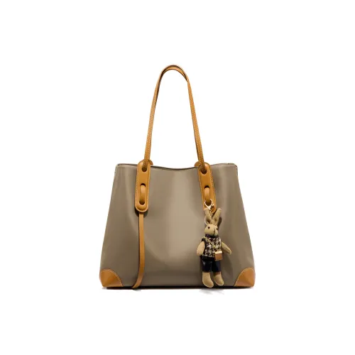 PAYOT Сумка через плечо из нейлона Женская Хаки Черная