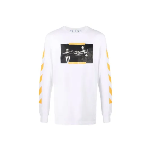 Off Белый FW21 Белый Мужская T-рубашка