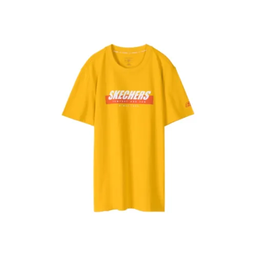 Skechers T-Shirt Мужской Античное Золото