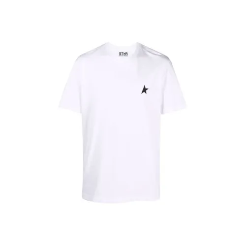 Golden Goose Белая Мужская T-рубашка