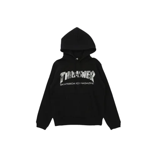 Thrasher Черный Унисекс Свитшоты