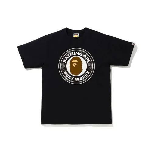 A BATHING APE Голова Series Мужская T-рубашка