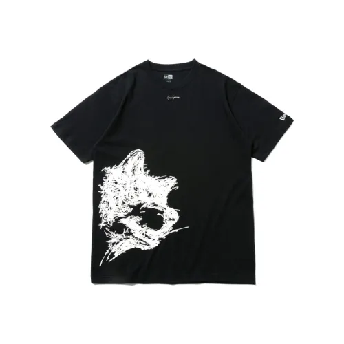 Yohji Yamamoto Черный Унисекс T-рубашки