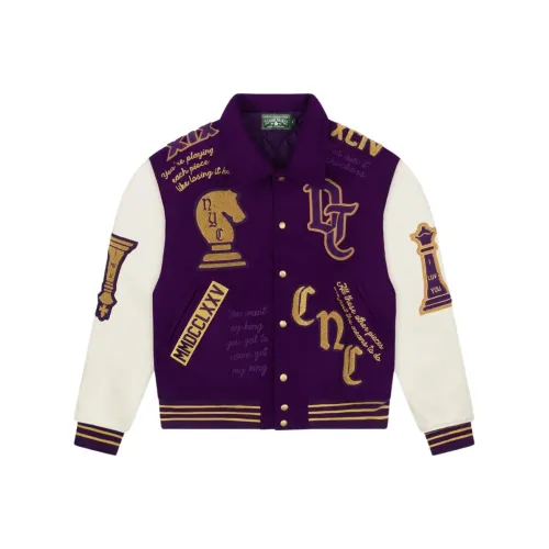 Denim Tears совместный бренд SS25 Куртка Унисекс Фиолетовый