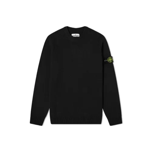 Stone Island Черные Мужские Свитшоты