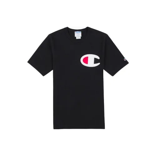 Champion T-Shirt US Version Unisex Black Чемпион T-Shirt США Унисекс Черный