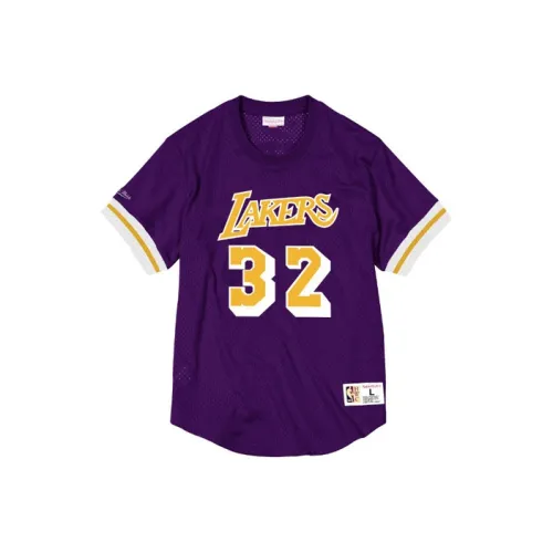 MITCHELL NESS T-Shirt Унисекс Фиолетовый