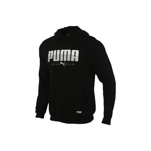 PUMA Черные Мужские Свитшоты