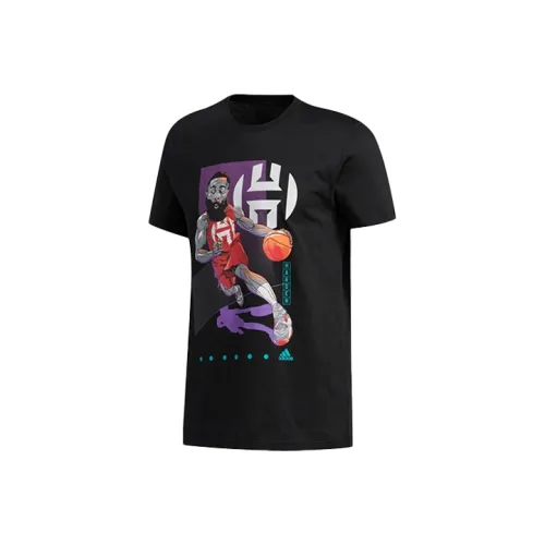 Adidas Мужские черные футболки