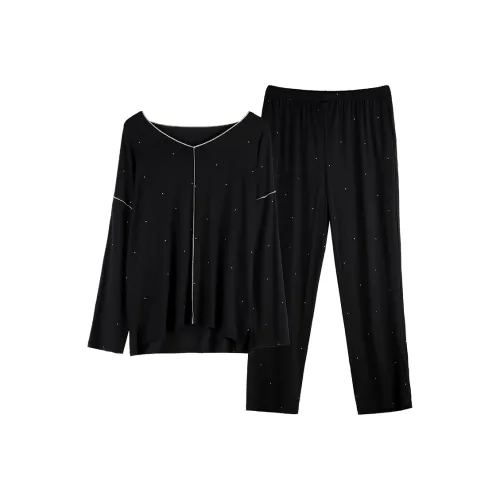Xuan Liang Pajama Комплект Женский Элегантный Черный