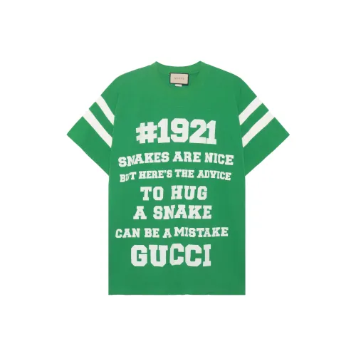 GUCCI 1921 Зеленый Мужской T-Рубашки