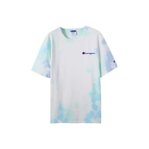 Champion Straight Fit T-Shirt US Version Unisex Sky Blue