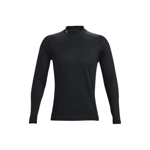 Under Armour ColdGear Мужская Черная Футболка