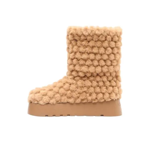 Casadei Maison Ortisei Ale Короткие Сноубутсы Женские Бежевые