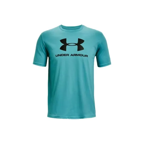 Under Armour Прямой крой T-рубашка мужская космический синий