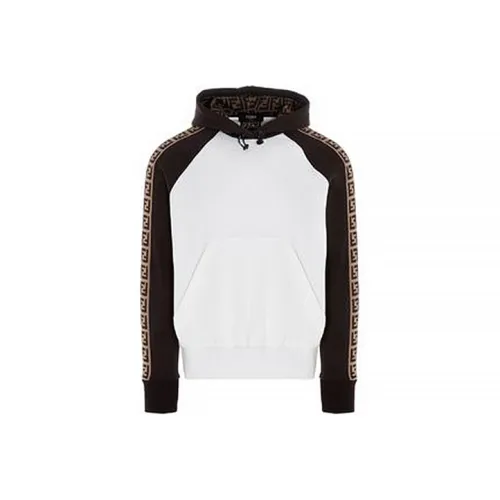 Fendi Белый Мужской Свитшот