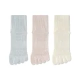 Светло-синий + Розовый + Экрю [Сетка, дышащий, ✅ антибактериальный, устойчивый к запахам]