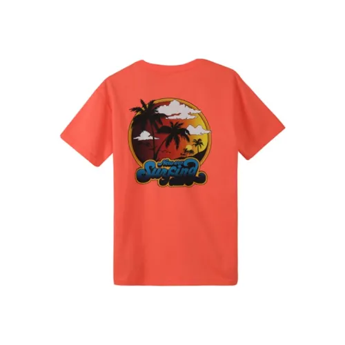 New Era T-Shirt Унисекс Оранжевый Красный