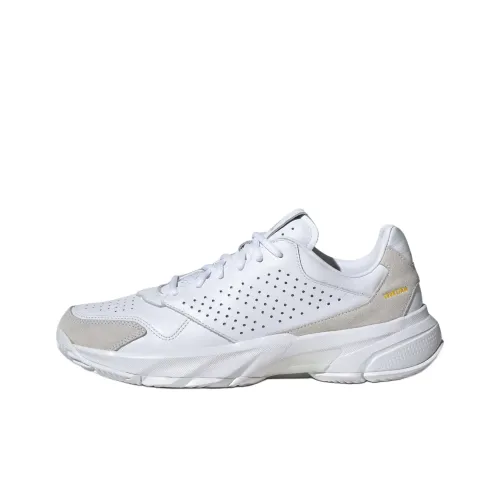 Adidas CourtJam Control 3 Low Топ Кроссовки для тенниса Унисекс Белый