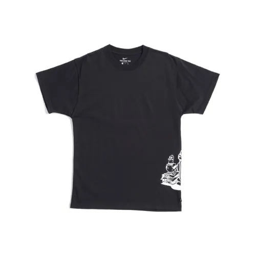 Nike Мужские черные футболки