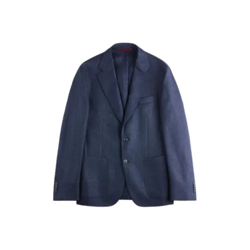 Fay Синий Мужской Бизнес-костюмы