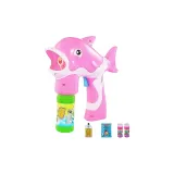 Розовый дельфин, пузырьки, стиральная машина (набор с пузырьковой жидкостью для зарядки)